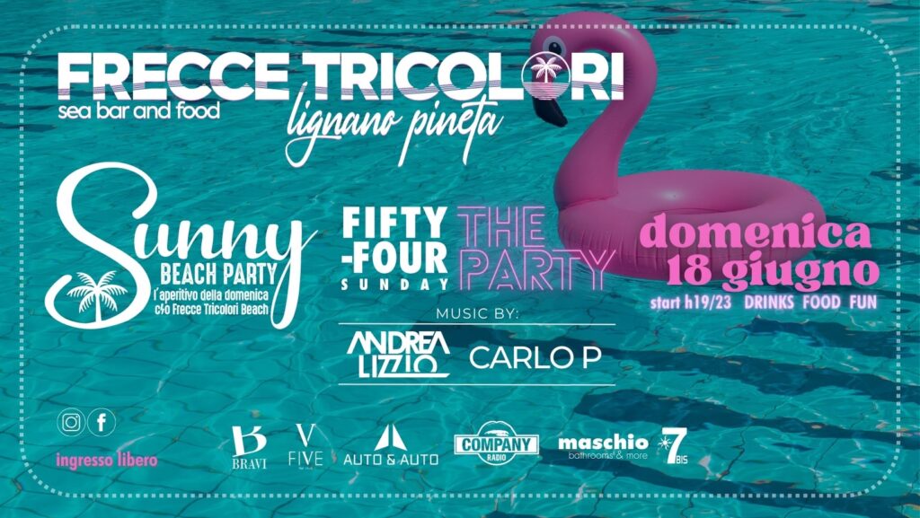 FIFTY-FOUR SUNDAY THE PARTY - EventiFVG.it