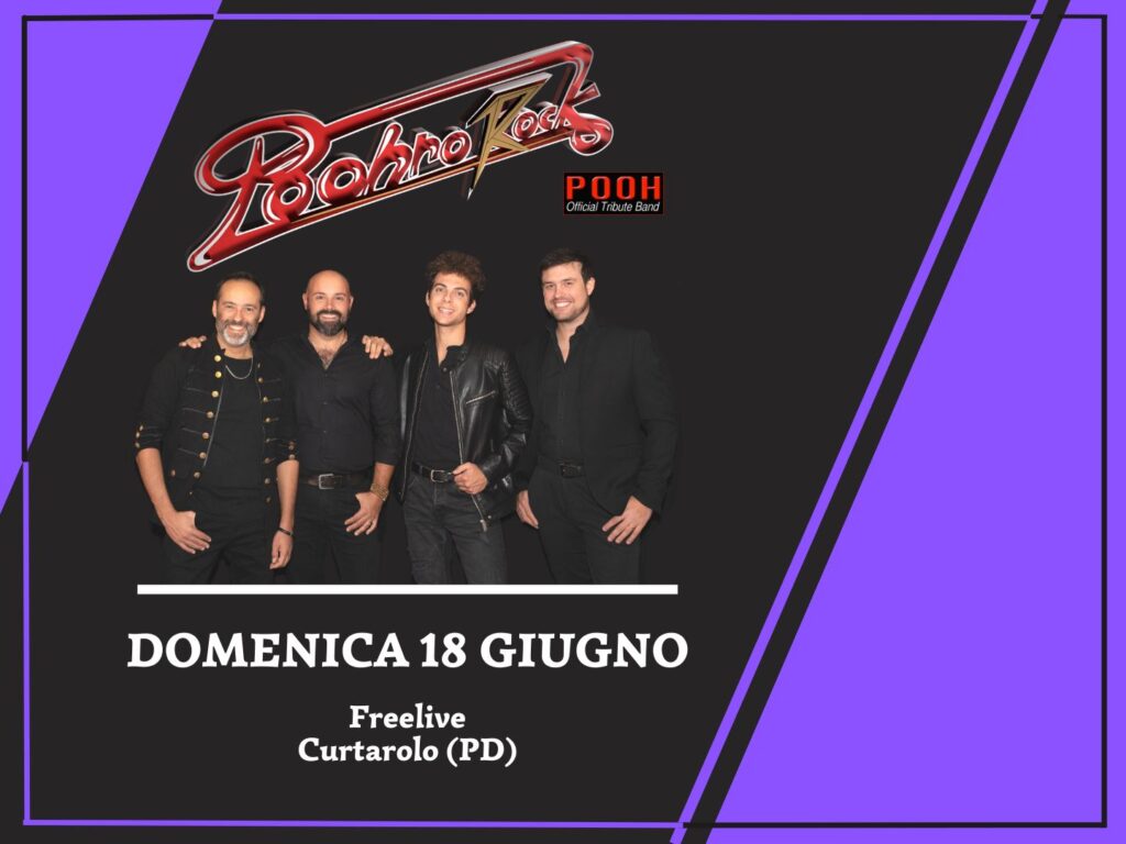Poohrorock in concerto a Curtarolo(PD) - EventiFVG.it