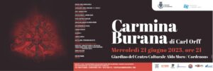 A Cordenons CARMINA BURANA di Carl Orff