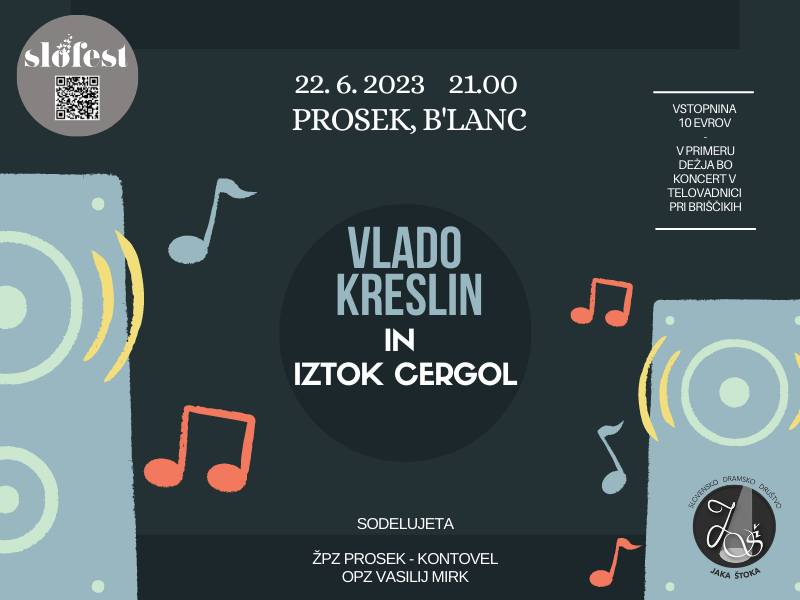 Vlado Kreslin in Iztok Cergol na Proseku - EventiFVG.it
