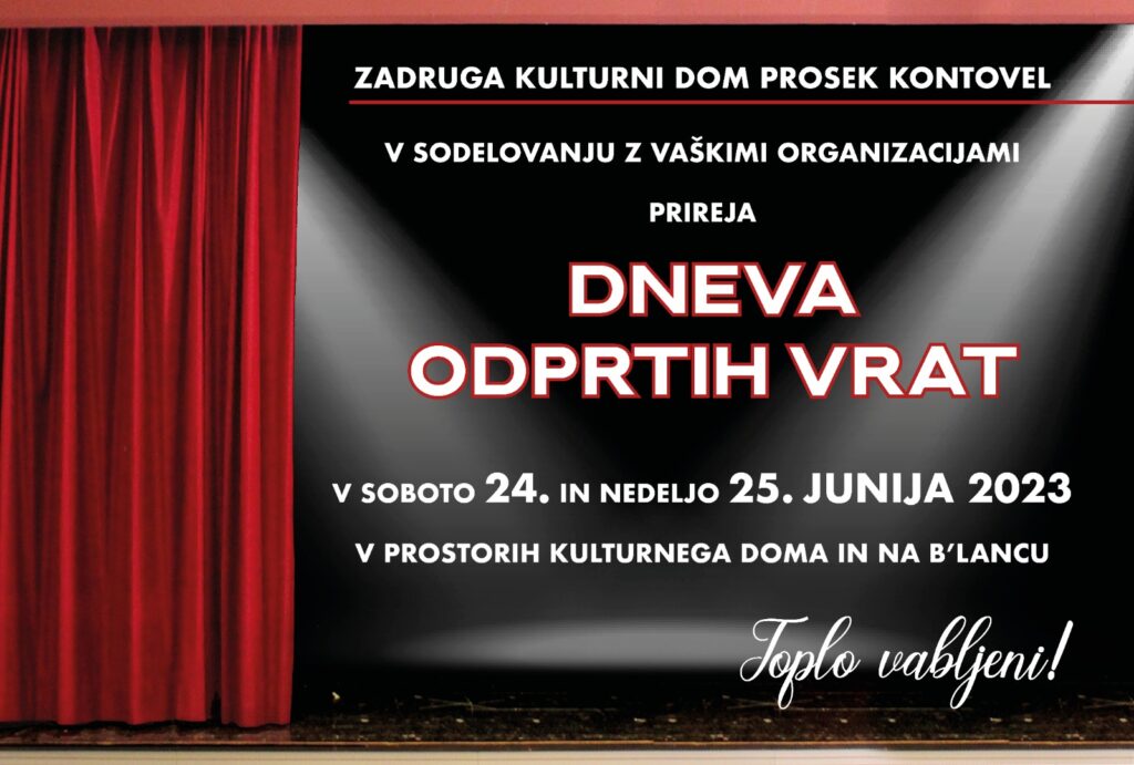 DNEVA ODPRTIH VRAT - EventiFVG.it