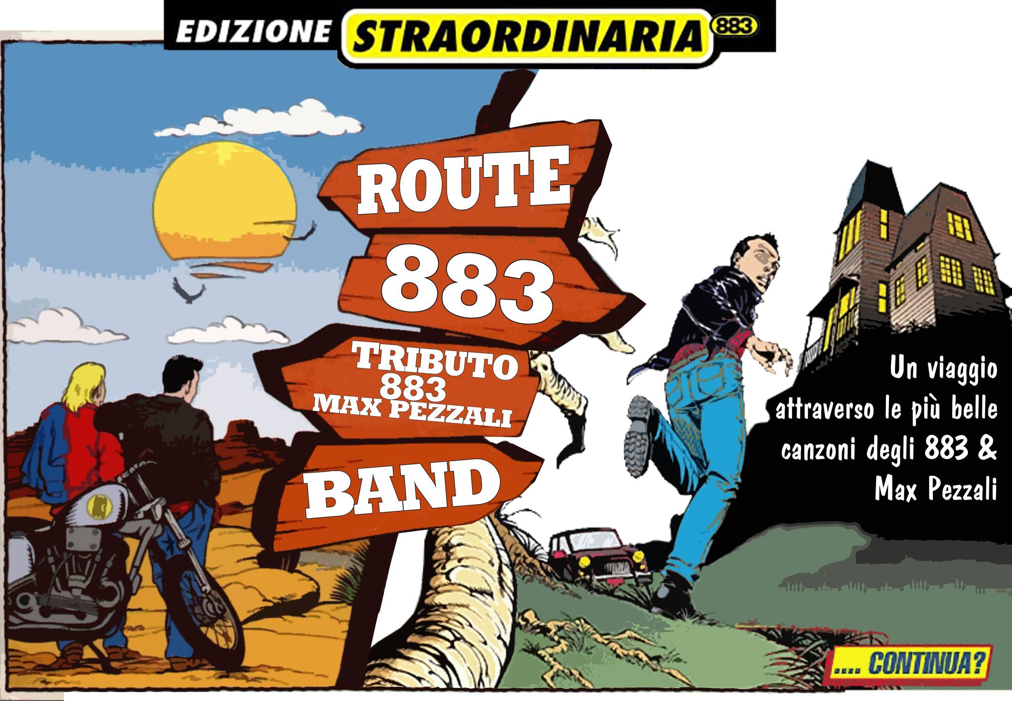 ROUTE 883 - Tributo 883 & Max Pezzali • Music 'N Food (Campagna Lupia VE) - ROUTE 883 - Tributo 883 & Max Pezzali • Music 'N Food (Campagna Lupia VE) - EventiFVG.it