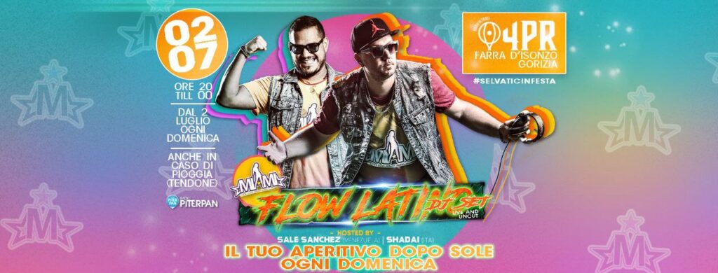 Flow Latino Dj Set | La Domenica Dopo Sole - Flow Latino Dj Set | La Domenica Dopo Sole - EventiFVG.it