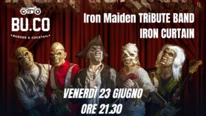 IRON MAIDEN tribute band IRON CURTAIN live @bucoudine
