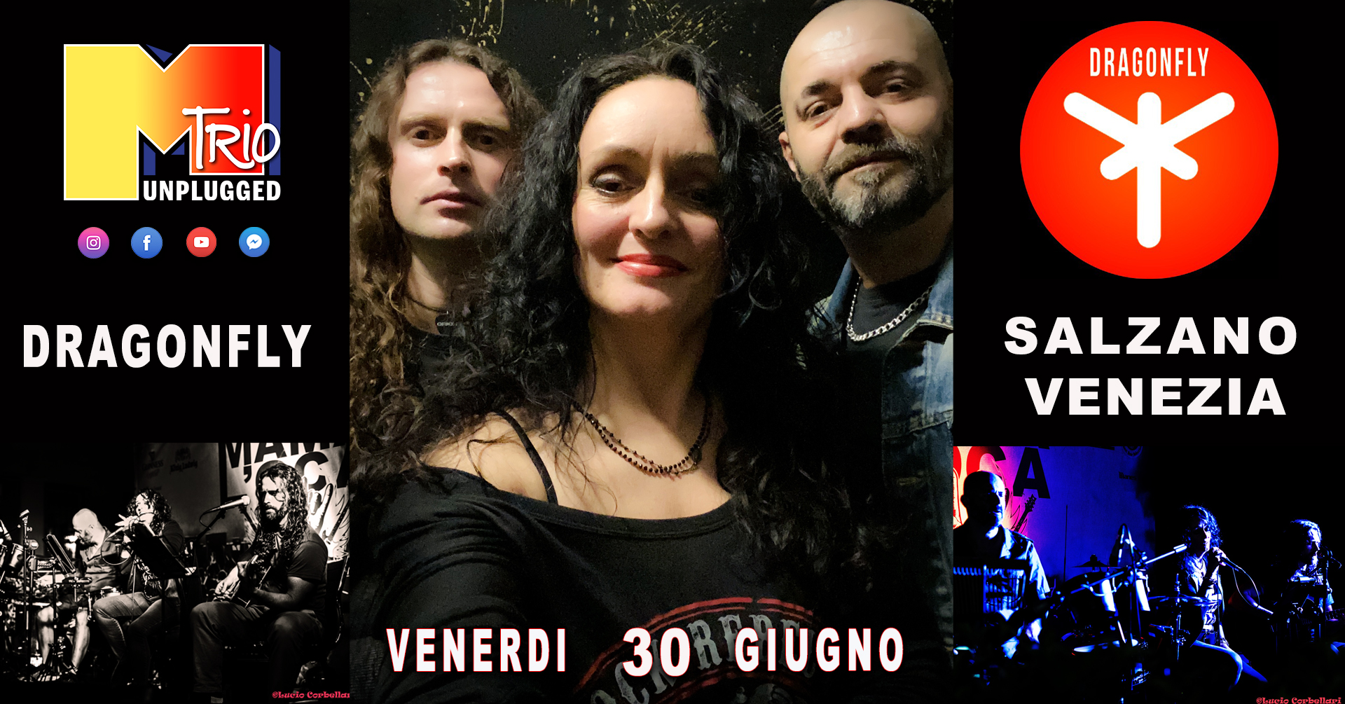 MTrio Unplugged @ DRAGONFLY - Salzano (VENEZIA) - EventiFVG.it