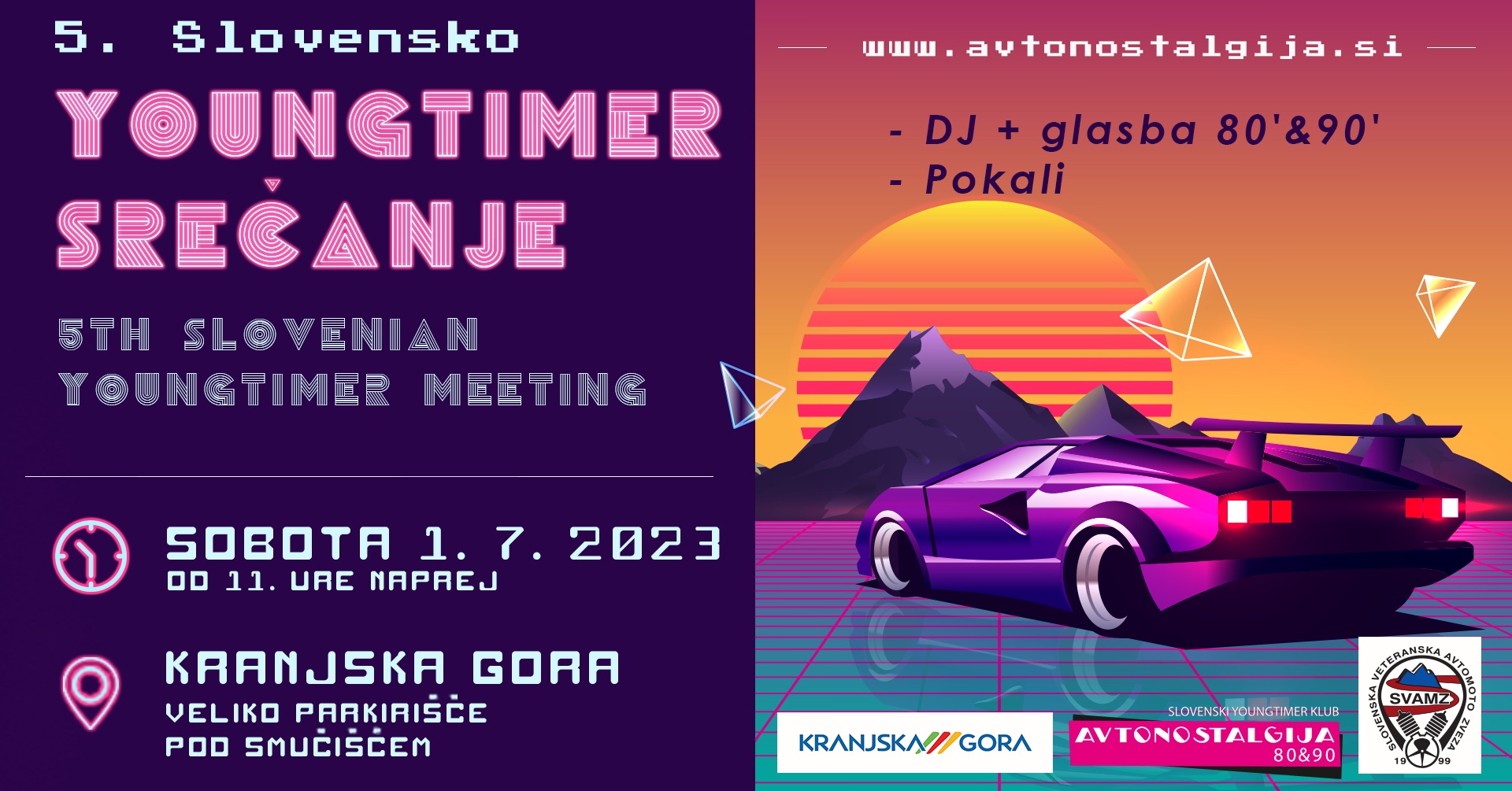 5. Slovensko youngtimer srečanje - 5TH SLOVENIAN YOUNGTIMER MEETING - EventiFVG.it