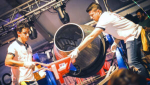 Mojito in betoniera a Scomigo di Conegliano