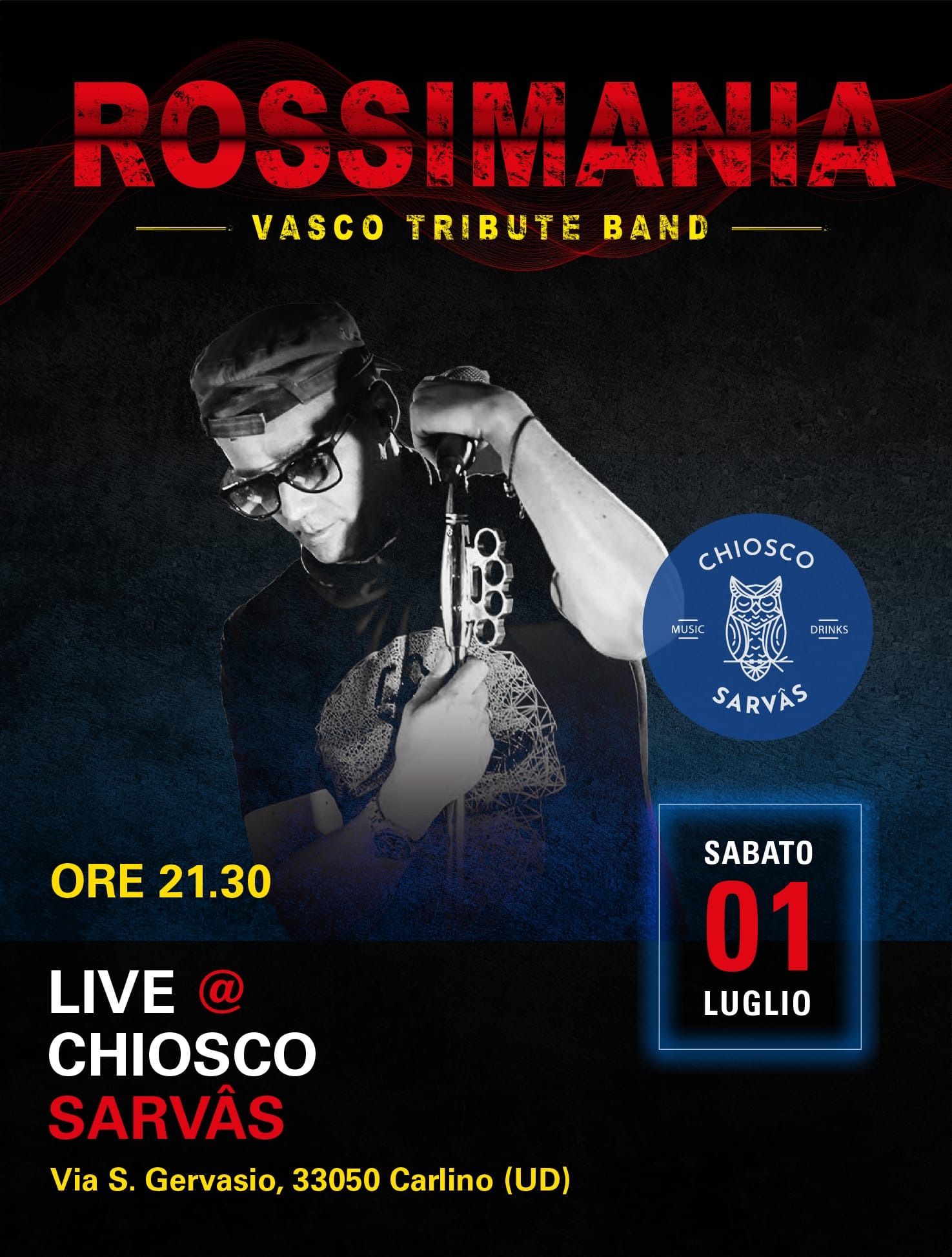 Live @ Chiosco Sarvâs - Carlino (UD) - EventiFVG.it