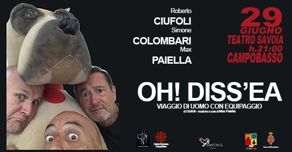 Oh!Diss’ea - Viaggio di uomo con equipaggio - Oh!Diss’ea - Viaggio di uomo con equipaggio - EventiFVG.it