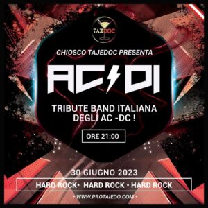 AC/DC #1 European Tribute Show a Tajedo (PN)