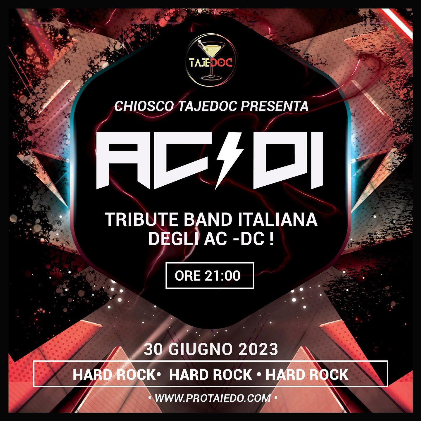 AC/DC #1 European Tribute Show a Tajedo (PN) - EventiFVG.it