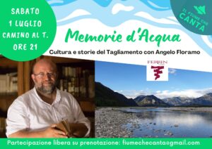 MEMORIE D’ACQUA – cultura e storie del Tagliamento con Angelo Floramo