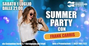 SUMMER PARTY con Frank Carris