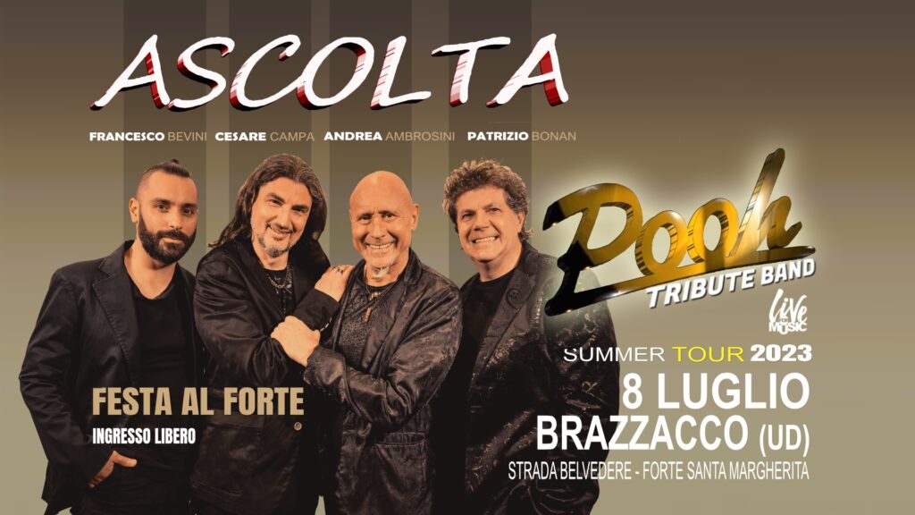 Ascolta POOH Tribute Band - Ascolta POOH Tribute Band - EventiFVG.it