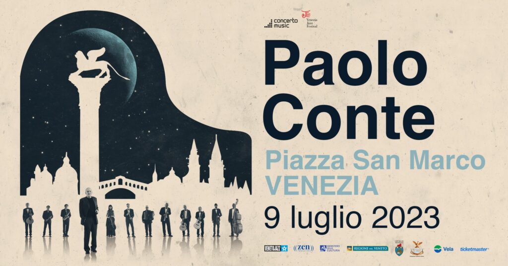 Paolo Conte @ Piazza San Marco, Venezia - 9 luglio 2023 - EventiFVG.it