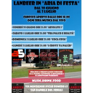 Lanbeer in “Aria di festa”🍻