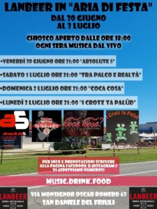 Coca Cosa? ARIA DI FESTA Birrificio Lanbeer SAN DANIELE