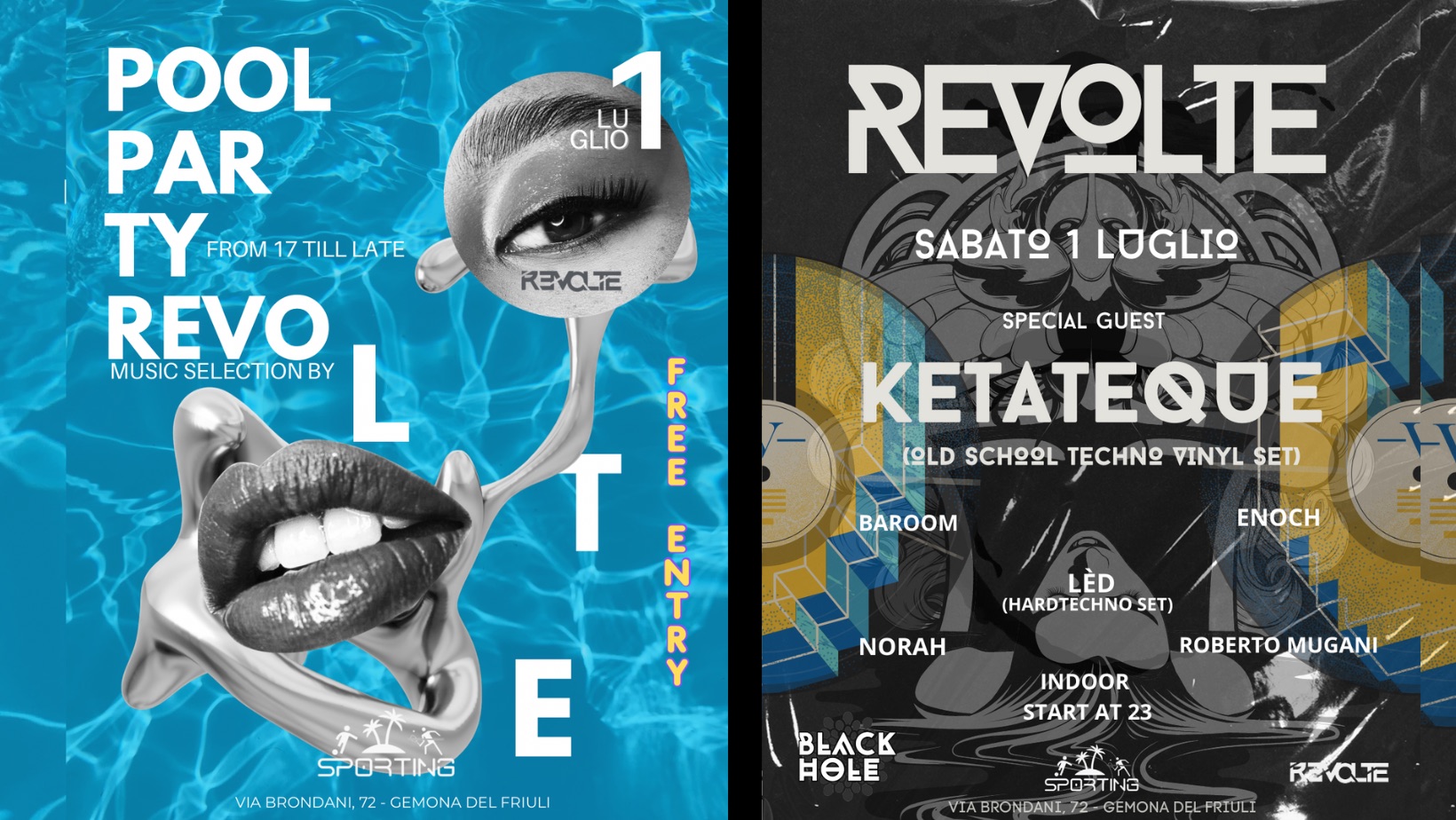 REVOLTE - REVOLTE - EventiFVG.it