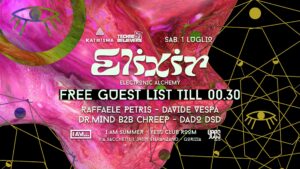 ELIXIR Electronic Alchemy #4 | Guest List + Gadget till 00.30