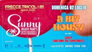 A BIT HOUSY ! DOMENICA 2 LUGLIO ! FRECCE TRICOLORI LIGNANO PINETA !