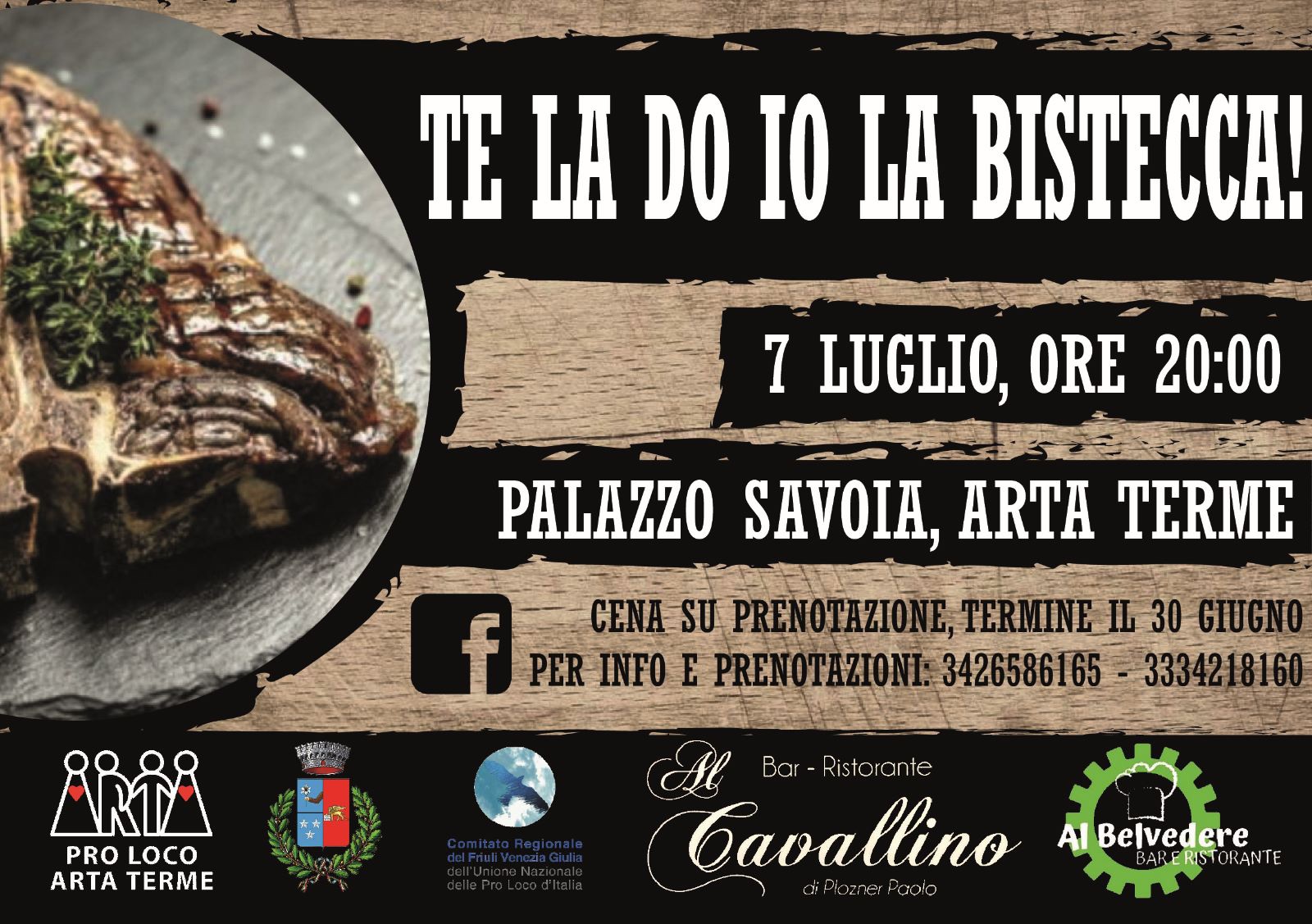 Te la do io la bistecca! - Te la do io la bistecca! - EventiFVG.it