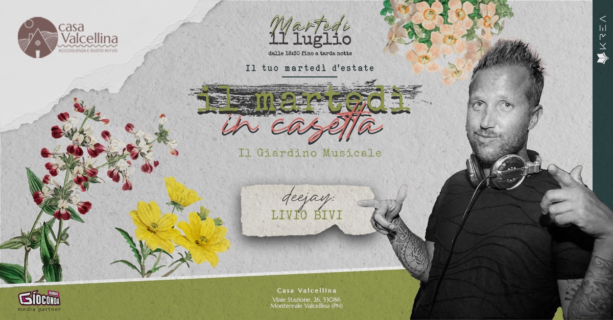 🌼🎶 Martedì in casetta - L’Estate nel Giardino Musicale 🌼🎶 - EventiFVG.it