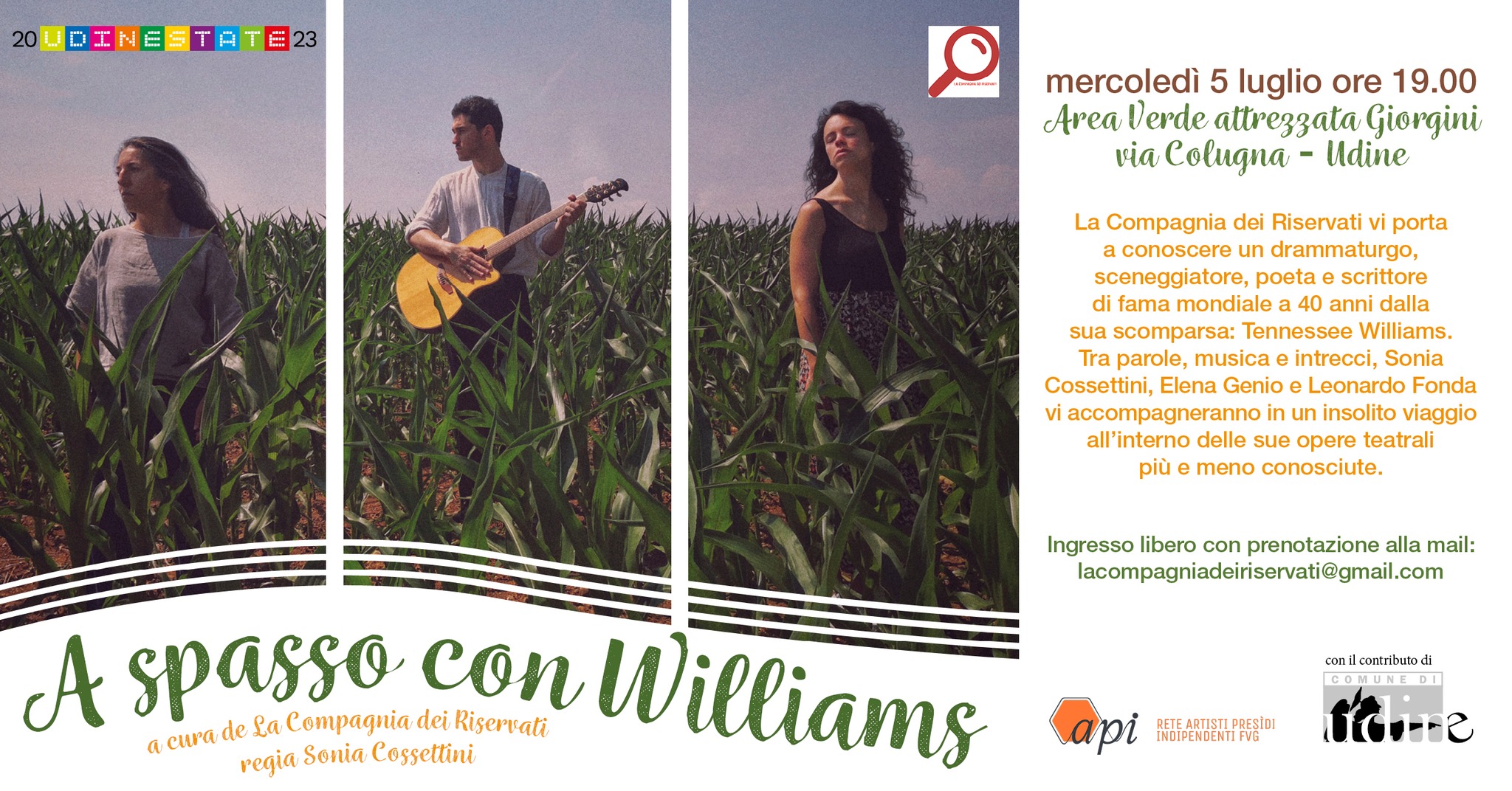 A spasso con Williams - Area verde Giorgini - EventiFVG.it