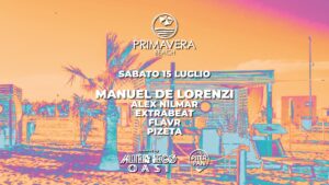 OASI + ALTEREGO on the beach w/ MANUEL DE LORENZI • Bagno Primavera Beach, Rosolina Mare (RO)
