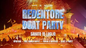 REDENTORE BOAT PARTY 2023