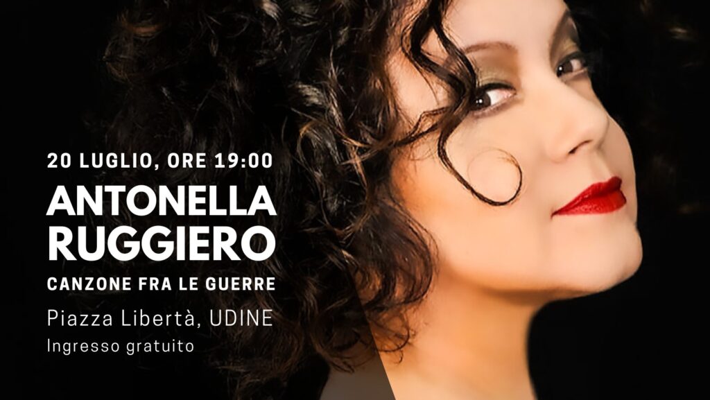 ANTONELLA RUGGIERO in concerto - UDINE - Frattempi + UdinEstate - ANTONELLA RUGGIERO in concerto - UDINE - Frattempi + UdinEstate - EventiFVG.it