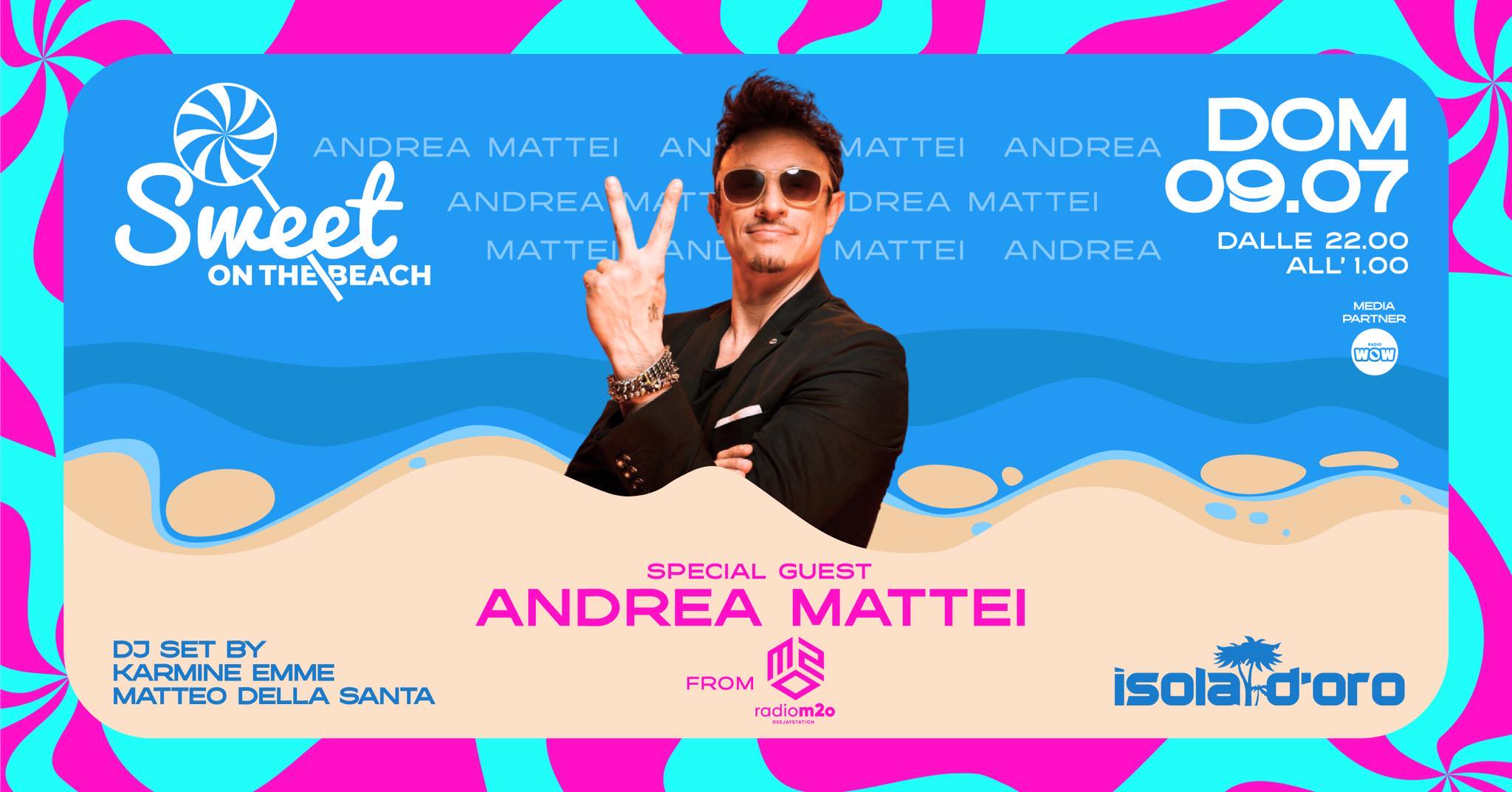 9 JULY | SWEET ON THE BEACH | Andrea Mattei - EventiFVG.it
