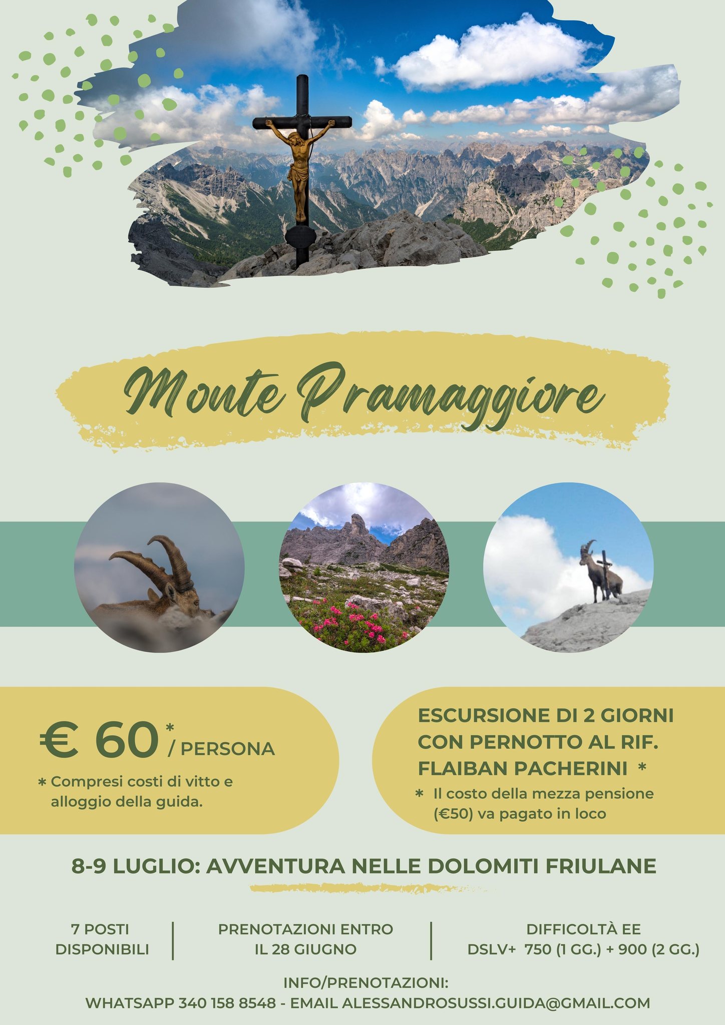 Monte Pramaggiore: avventura di 2 giorni nelle Dolomiti Friulane - EventiFVG.it