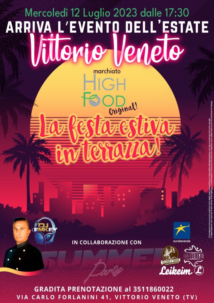 HIGH FOOD ORIGINAL - EventiFVG.it