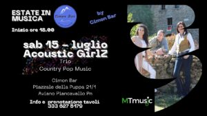 Acoustic GirlZ @ Cimon Bar 15 07 23