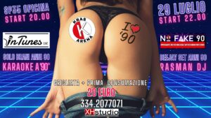 KARAOKE A 90° + DJ SET NO FAKE 90 @ KRAS ARENA OPICINA