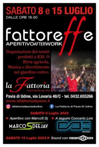 FATTOREffE! SABATO 15 LUGLIO