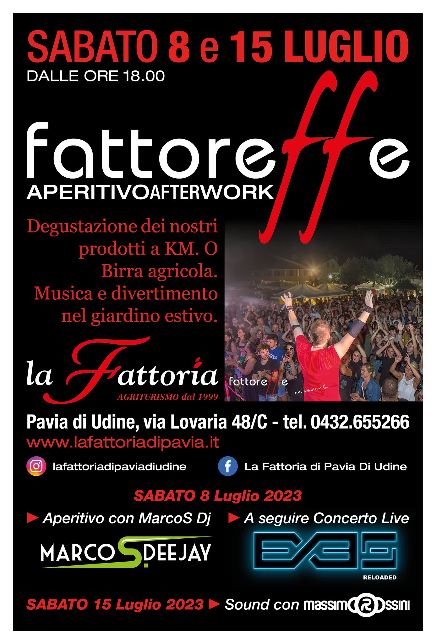 FATTOREffE! SABATO 15 LUGLIO - EventiFVG.it