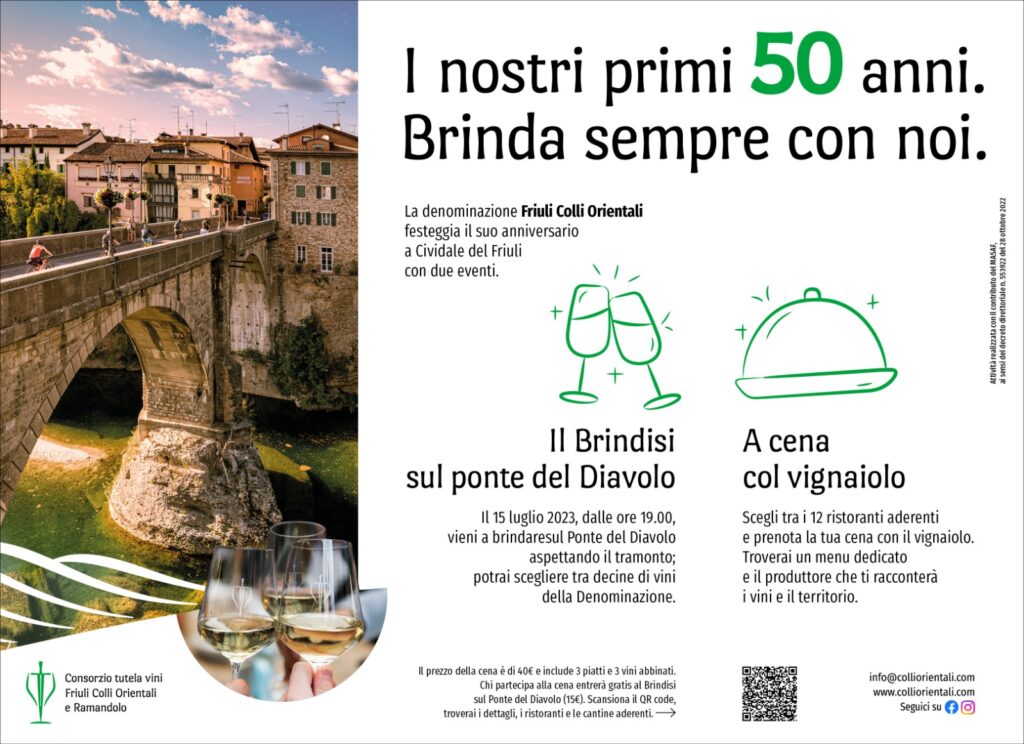 50° della Denominazione Friuli Colli Orientali e Ramandolo - 50° della Denominazione Friuli Colli Orientali e Ramandolo - EventiFVG.it