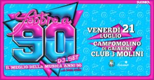 Febbre a 90 • Campomolino di Gaiarine • Club 3 Molini