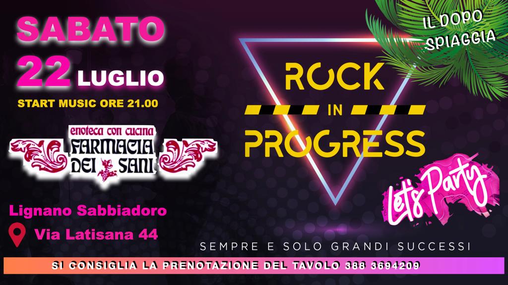 RockInProgress@FarmaciaDeiSaniLignanoSabbiadoro - EventiFVG.it