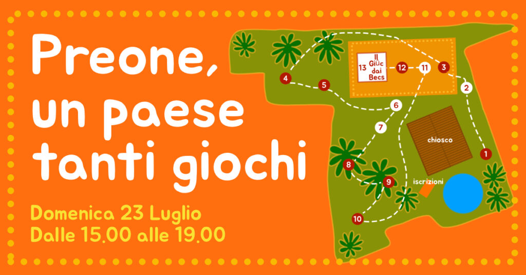 Preone, un paese tanti giochi - Preone, un paese tanti giochi - EventiFVG.it