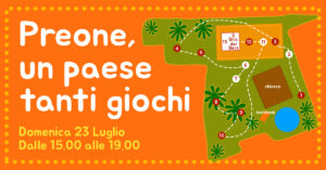 Preone, un paese tanti giochi