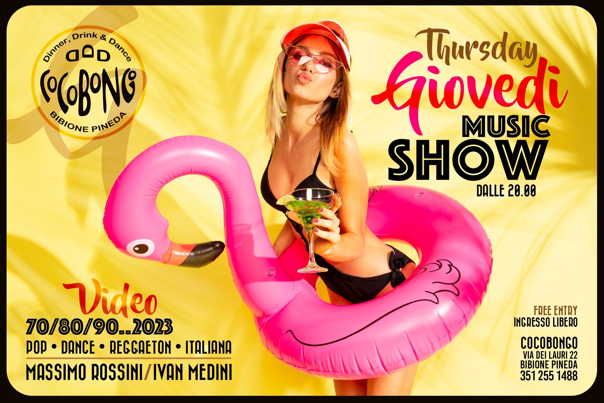 MUSIC SHOW @ CocoBongo - MUSIC SHOW @ CocoBongo - EventiFVG.it