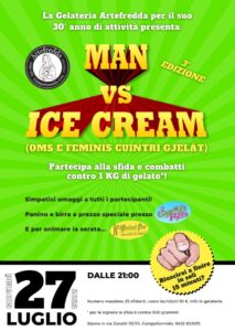 Man vs Ice Cream (oms e feminis cuintri gjelât)