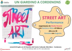 A Cordenons STREET ART Performance