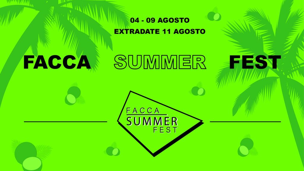 Facca Summer Fest - 2023 - EventiFVG.it