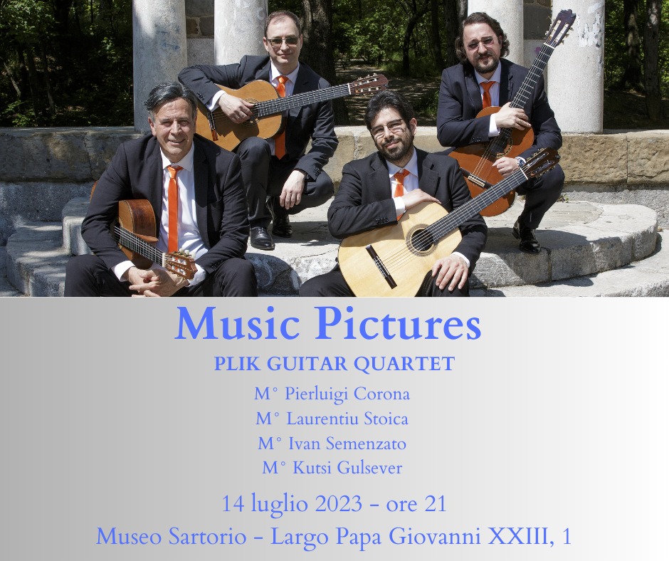 Music Pictures - PLIK Guitar Quartet 🎼🎶 - EventiFVG.it