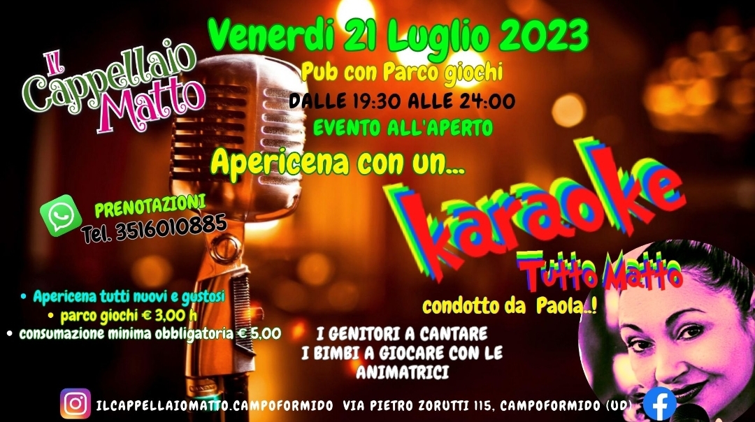 karaoke Matto 💥 - EventiFVG.it