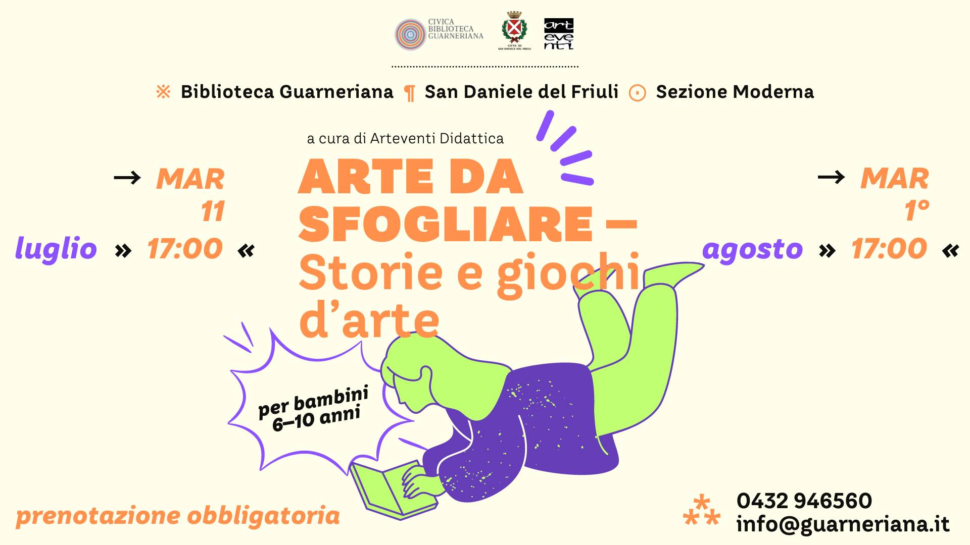 ARTE DA SFOGLIARE / STORIE E GIOCHI D'ARTE - EventiFVG.it