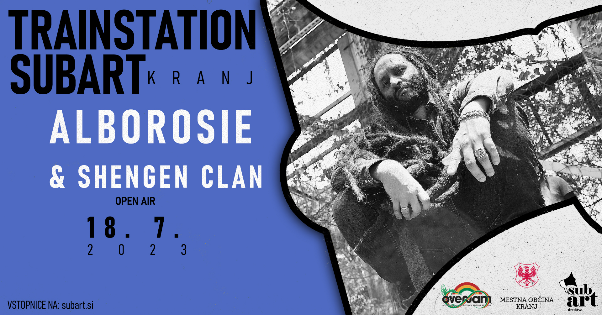 Alborosie (IT) & Shengen Clan [open air] - EventiFVG.it